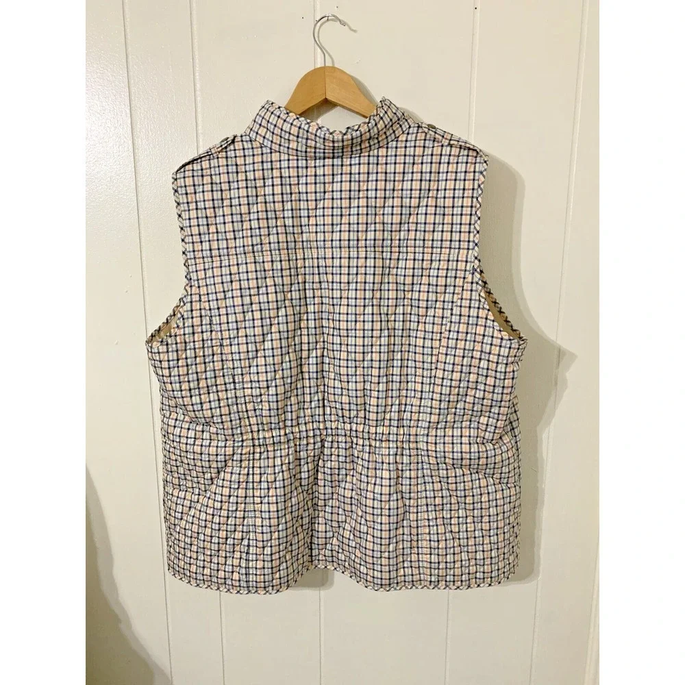 Talbots Women’s Size 2X Quilted Puffer Polyester With Vest Full Zip Heritage - Picture 4 of 7